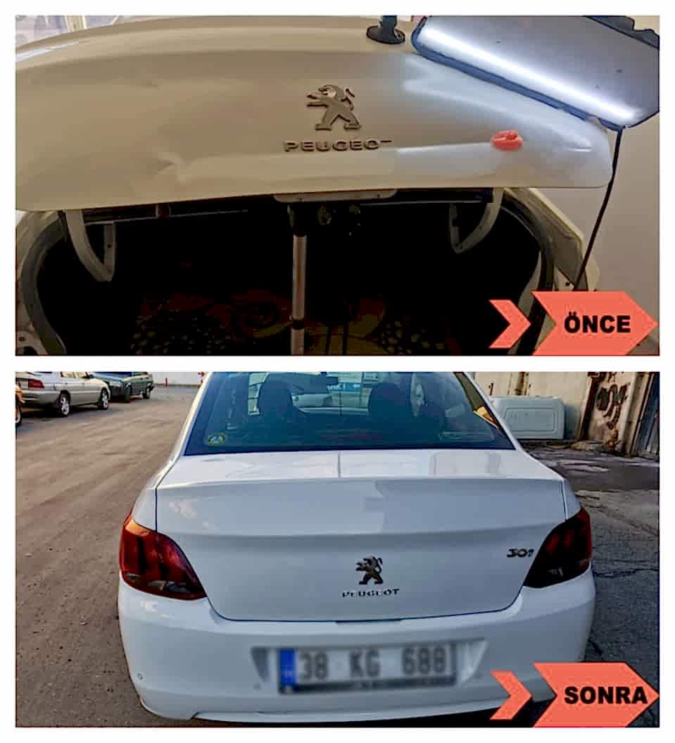 Peugeot 301 Arka Kaput