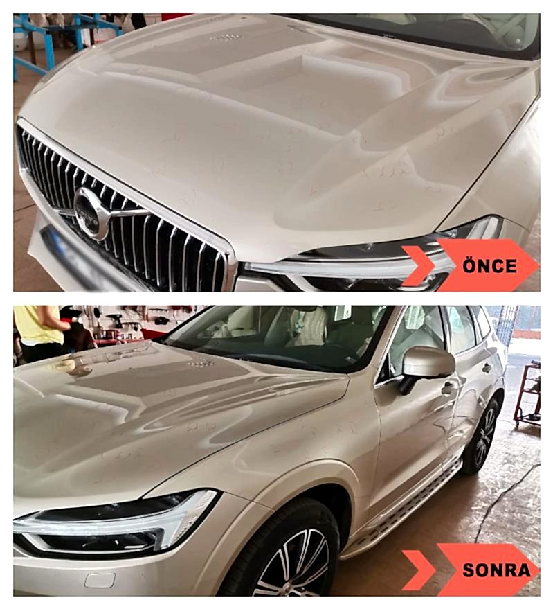 Volvo XC60 Dolu Hasarı Onarımı