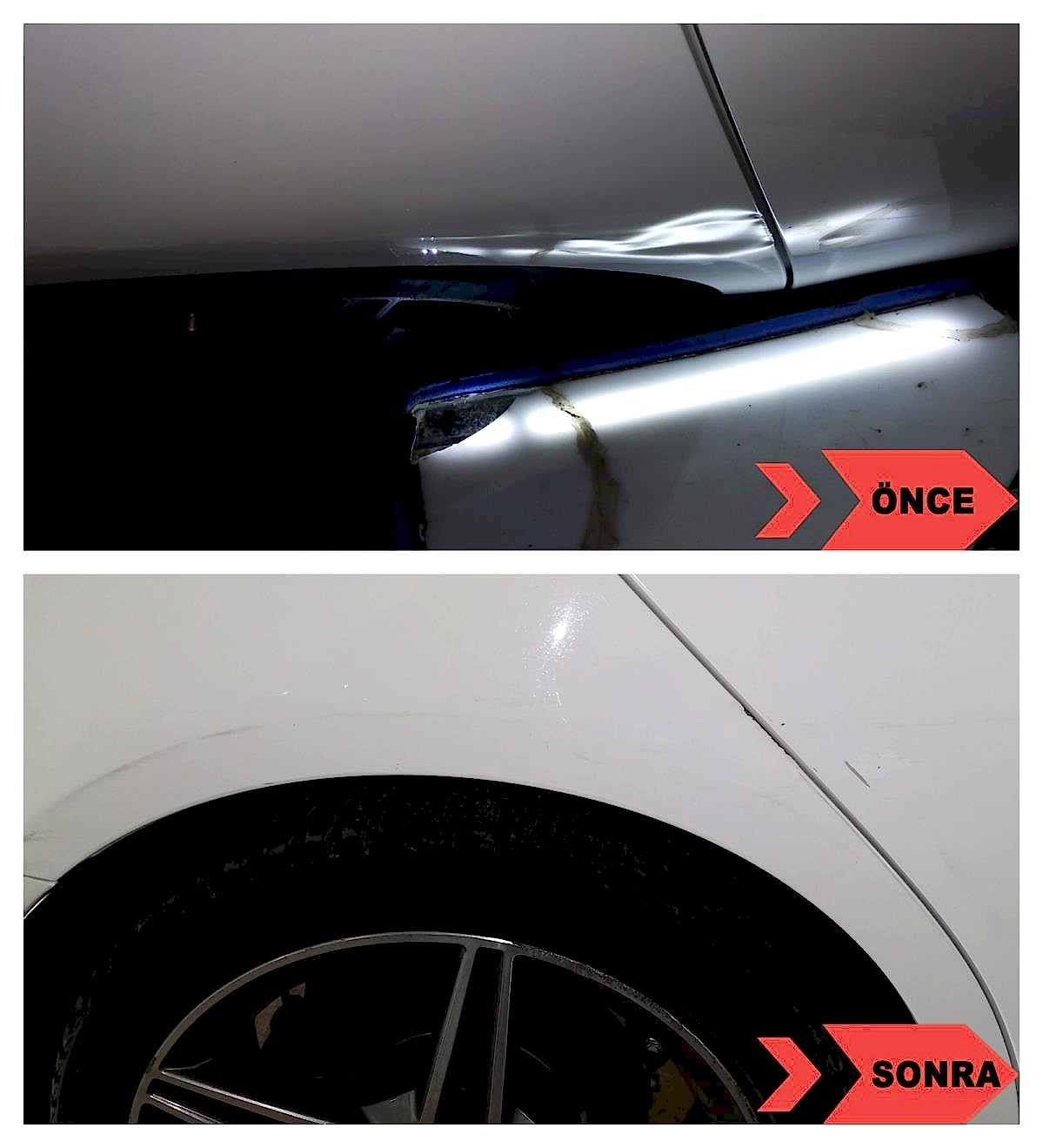 Mercedes Sağ Arka Çamurluk ve Kapı