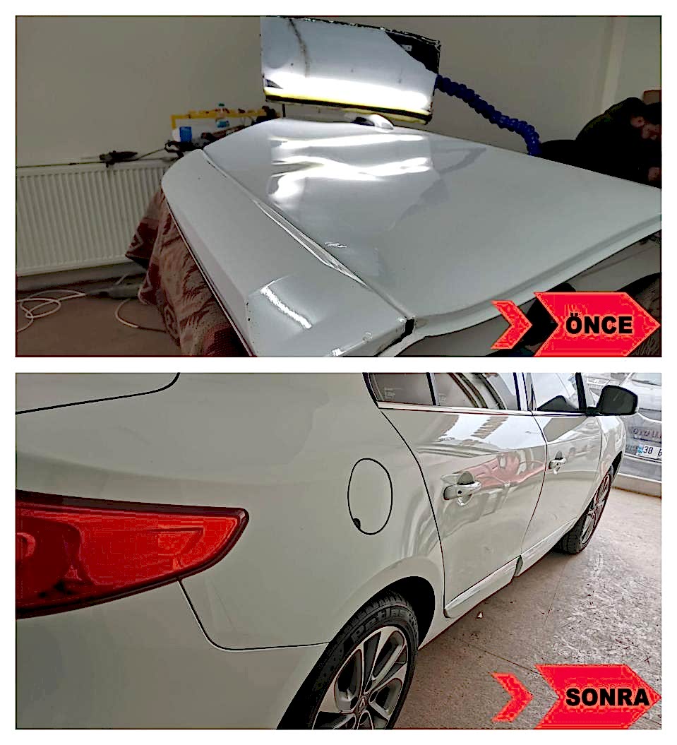 Renault Fluence Sağ Arka Kapı Boyasız Onarım