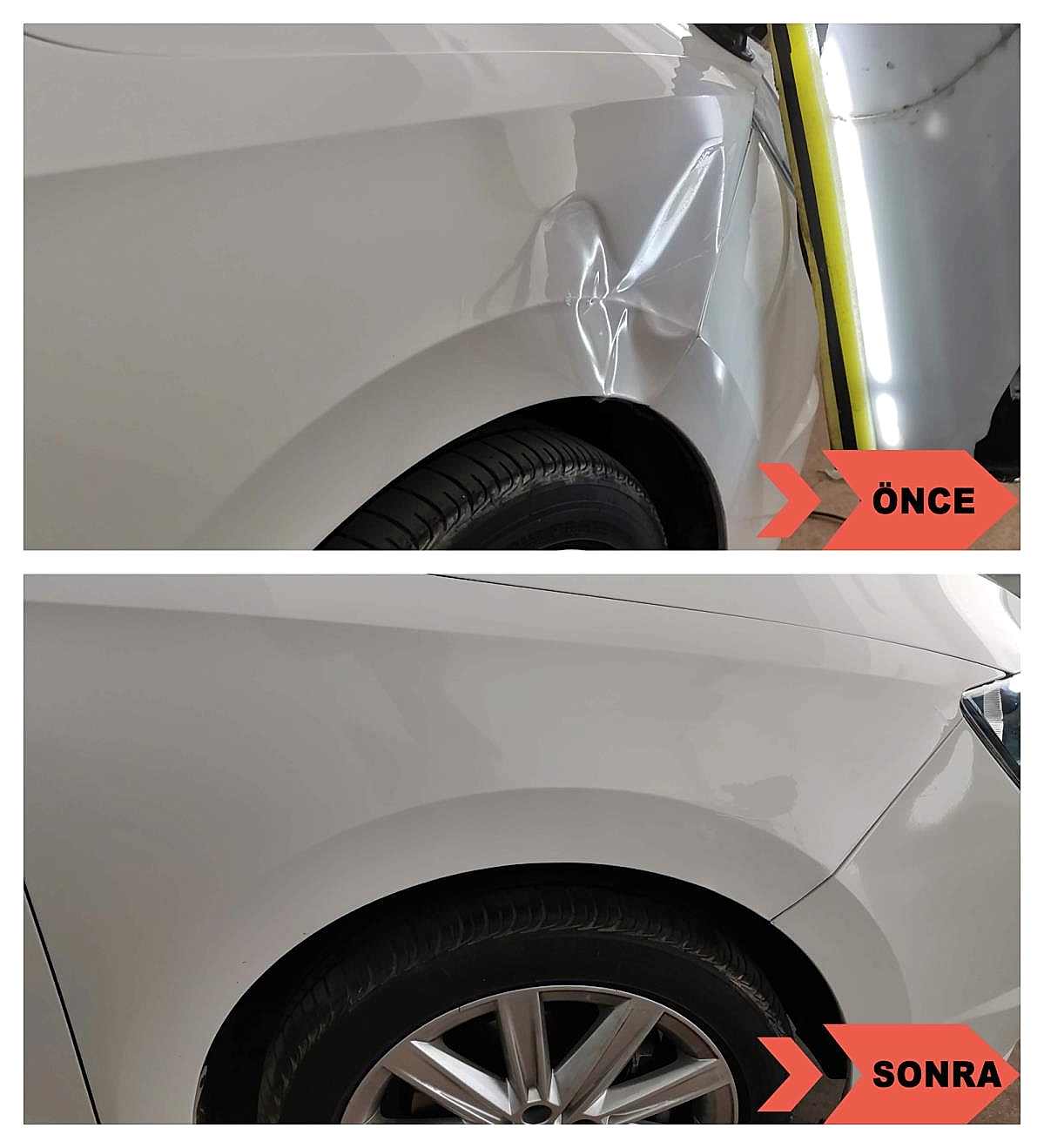 Seat İbiza Sağ Ön Çamurluk Boyasız Onarım