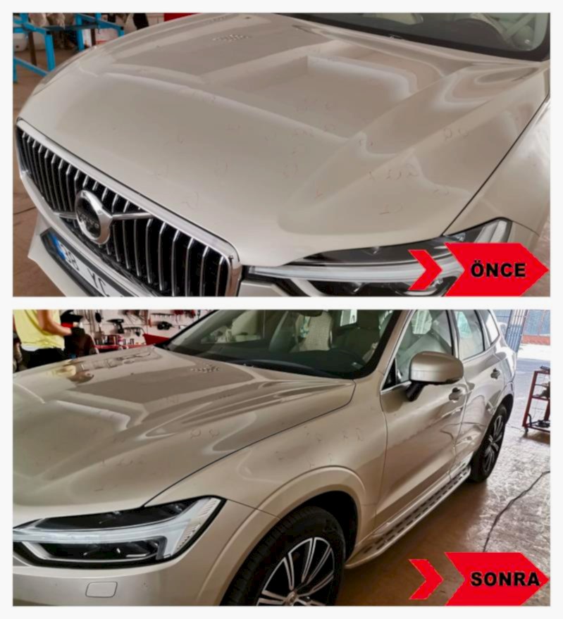 Boyasız Dolu Hasarı Onarımı